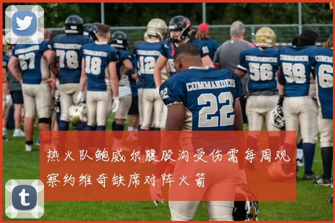 热火队鲍威尔腹股沟受伤需每周观察约维奇缺席对阵火箭