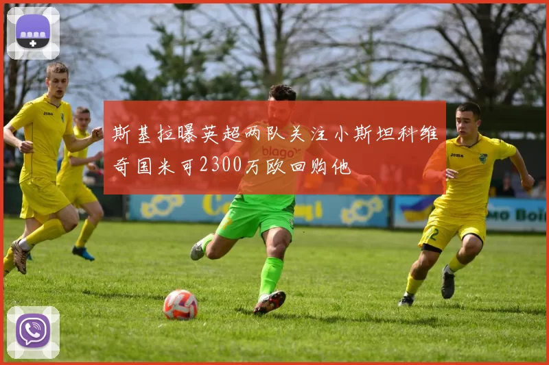 斯基拉曝英超两队关注小斯坦科维奇国米可2300万欧回购他